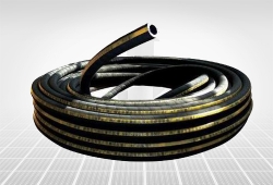 Steel wire rope for rubber hose